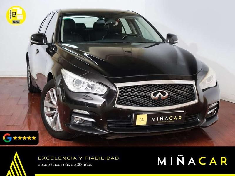 Negro Usado 2014 Infiniti Q50 Berlina | 8090 € (Precio justo) - Imagen 1/4