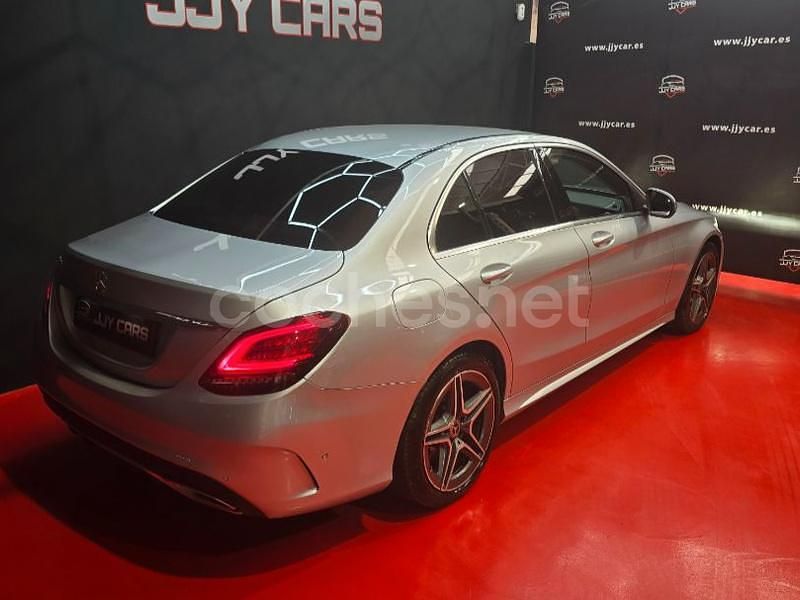 Usado Mercedes C200 160 CV (117 kW) 2019 Gris / plata Berlina