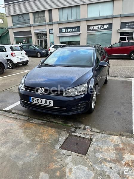Azul Usado 2016 VW Golf VII Advance Familiar | 6600 € (Precio justo) - Imagen 1/4