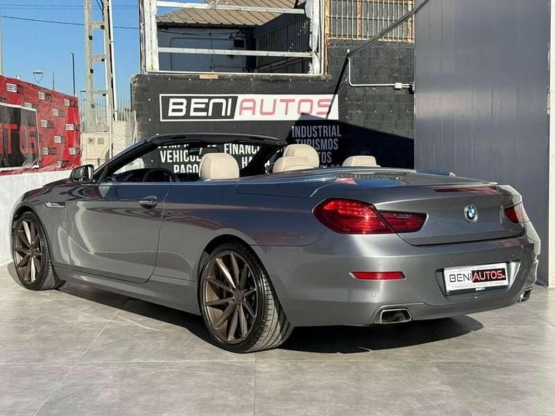 Usado BMW 640 Cabriolet 313 HP (230 kW) 2012 Cinzento Cabrios
