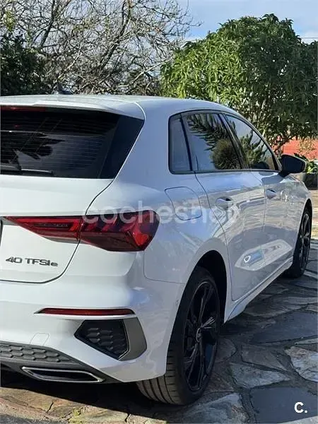 Usado Audi A3 S-Line 204 CV (150 kW) 2021 Blanco Berlina