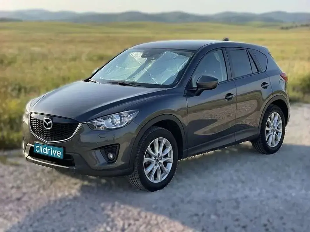 Usado Mazda CX-5 Luxury 150 CV (110 kW) 2014 Gris SUV