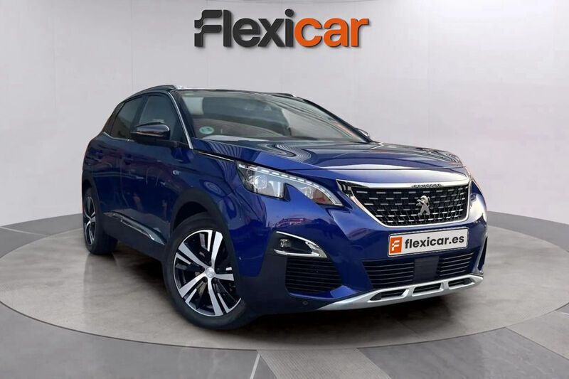 Azul Usado 2019 Peugeot 3008 GT-line SUV | 18.590 € (Precio justo) - Imagen 1/4