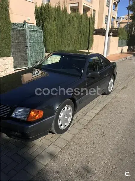 Usado Mercedes SL500 320 CV (235 kW) 1995 Negro Descapotable