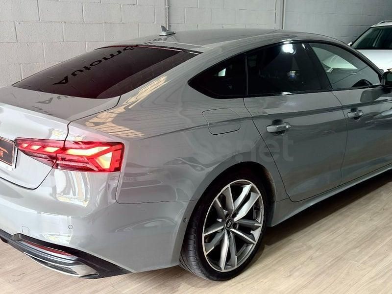 Usado Audi A5 Sportback S-Line 163 CV (119 kW) 2020 Gris / plata Utilitario
