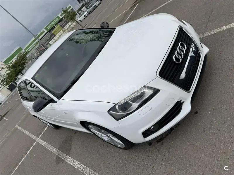 Usado Audi A3 S-Line 140 CV (102 kW) 2008 Blanco Utilitario