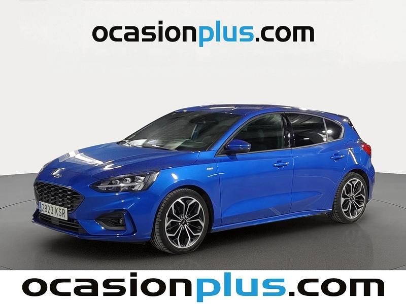 Usado Ford Focus ST-Line 125 CV (91 kW) 2018 Azul Utilitario
