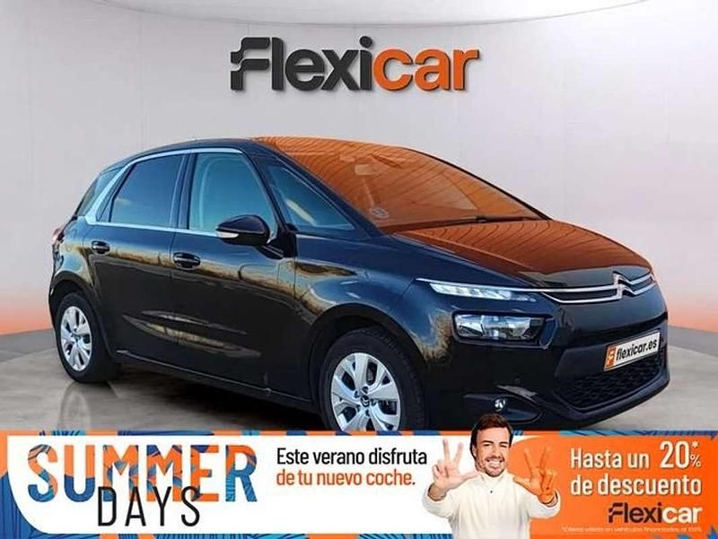 Negro Usado 2015 Citroën C4 Intensive Monovolumen | 8970 € (Buen precio) - Imagen 1/4