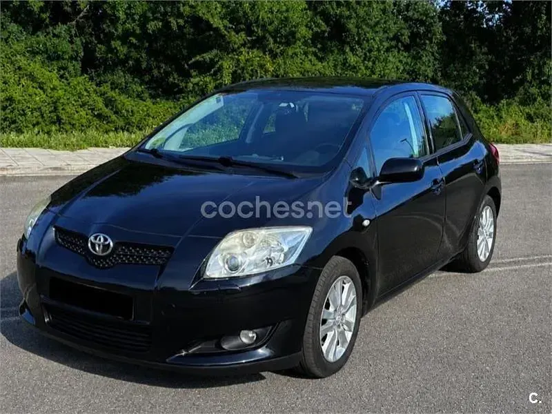 Usado Toyota Auris Sol 126 CV (92 kW) 2008 Negro Utilitario
