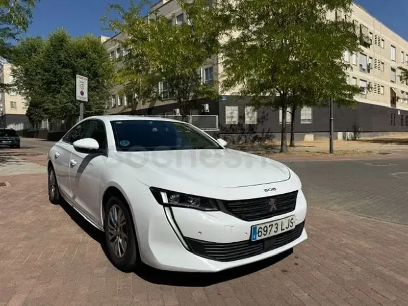 Usado Peugeot 508 Active 131 CV (96 kW) 2021 Blanco Berlina