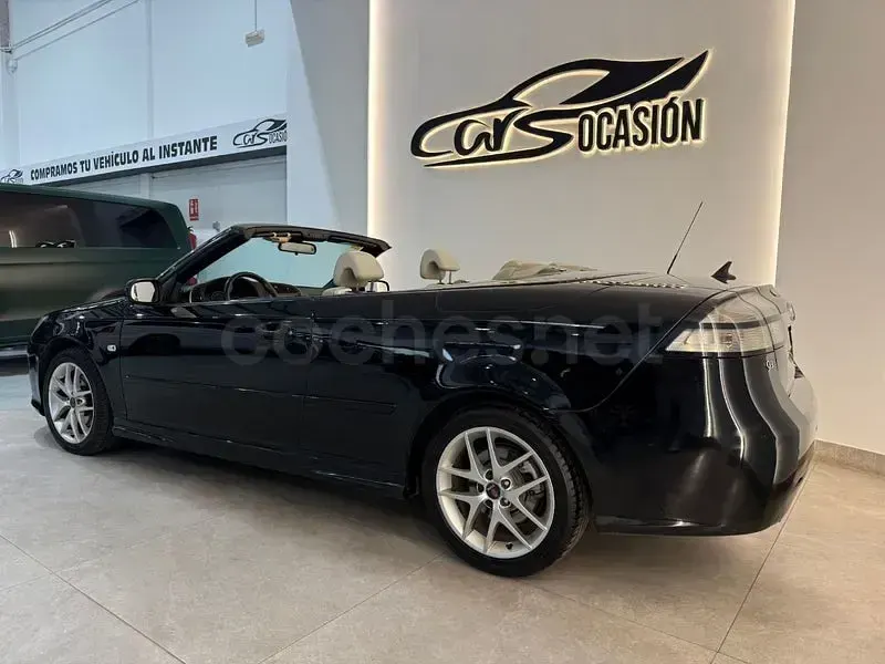Usado Saab 9-3 Cabriolet Aero 180 CV (132 kW) 2011 Negro Descapotable