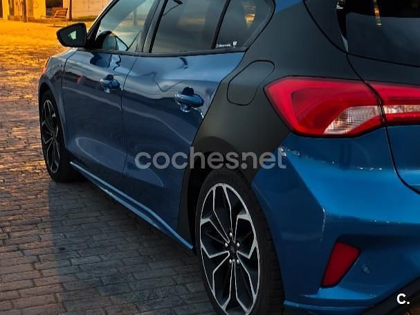 Usado Ford Focus ST-Line 125 CV (91 kW) 2019 Azul Berlina