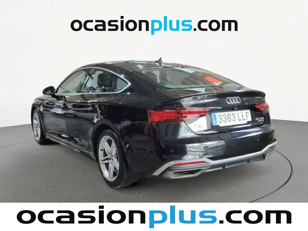 Usado Audi A5 Sportback S-Line 204 CV (150 kW) 2020 Negro Utilitario