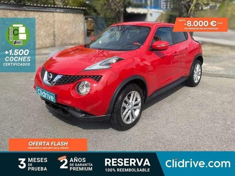 Rojo Usado 2015 Nissan Juke Acenta SUV | 9190 € (Buen precio) - Imagen 1/4