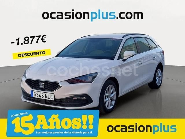 Blanco Usado 2023 Seat Leon Style Familiar | 20.650 € (Precio justo) - Imagen 1/4
