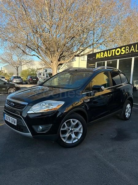 Usado Ford Kuga Trend 136 CV (100 kW) 2009 Negro SUV