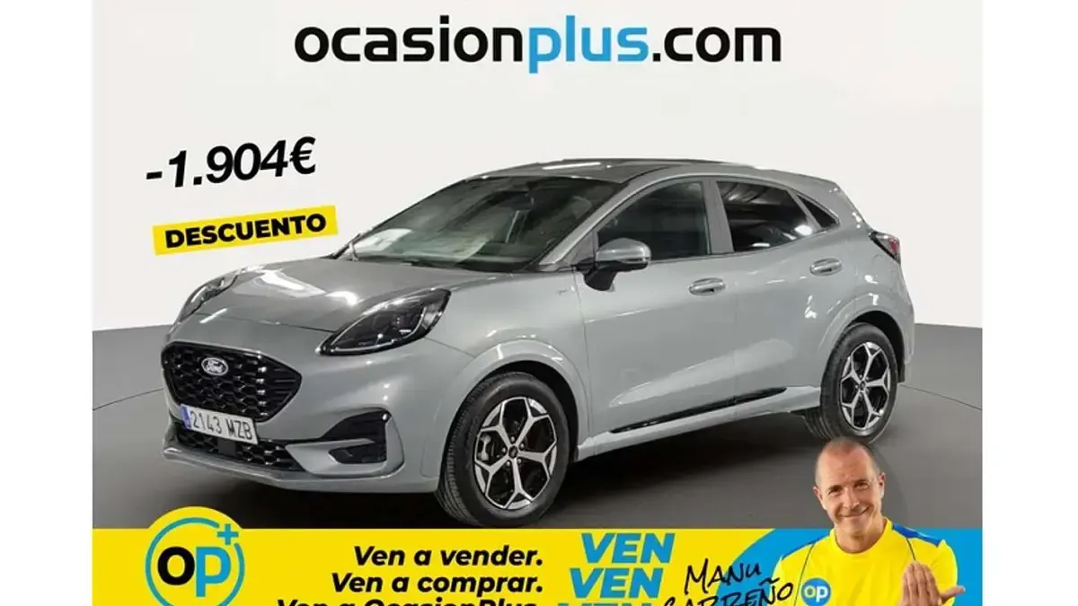 Usado Ford Puma ST-Line 125 HP (91 kW) 2025 Prateado SUV