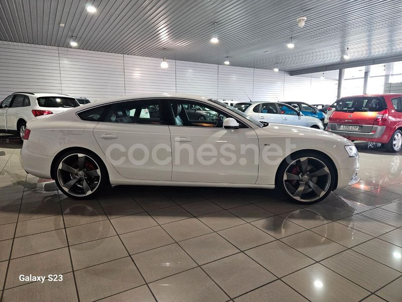 Usado Audi A5 Sportback S-Line 211 CV (155 kW) 2012 Blanco Utilitario