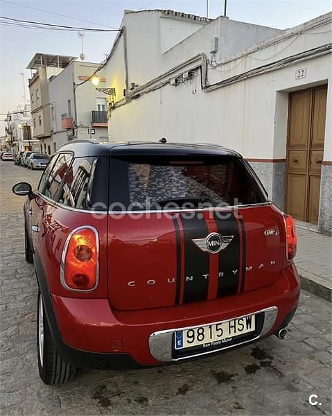 Usado Mini One D Countryman 90 CV (66 kW) 2013 Rojo SUV