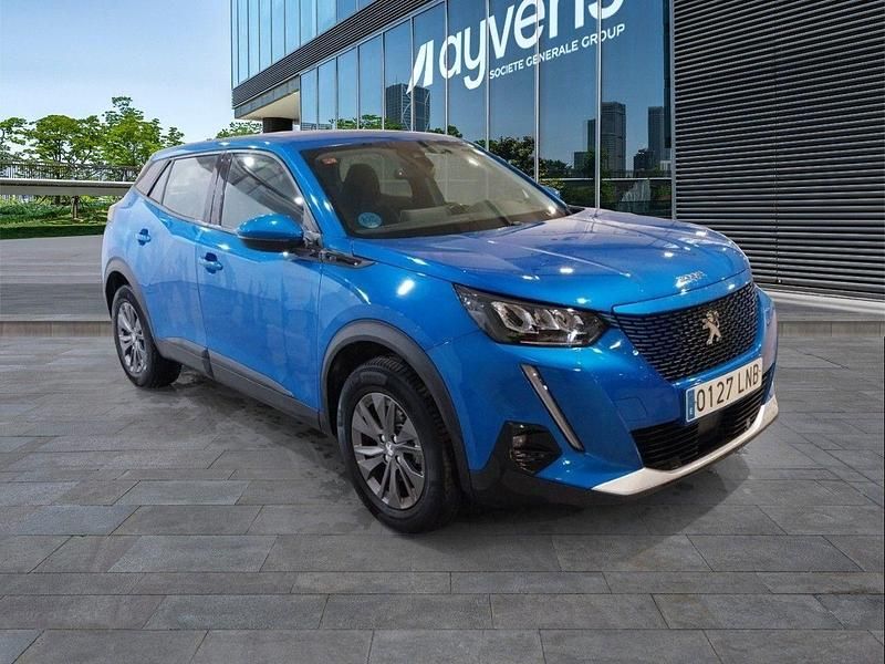 Usado Peugeot 208 Active 100 kW (136 CV) 2021 Azul Utilitario