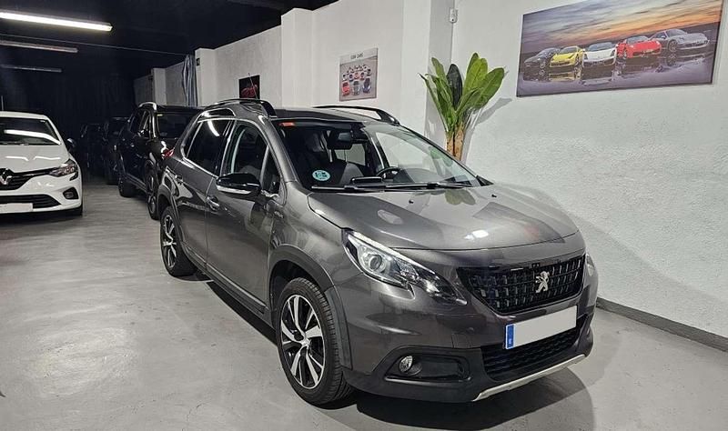 Gris Usado 2019 Peugeot 2008 GT-line SUV | 10.950 € (Buen precio) - Imagen 1/4