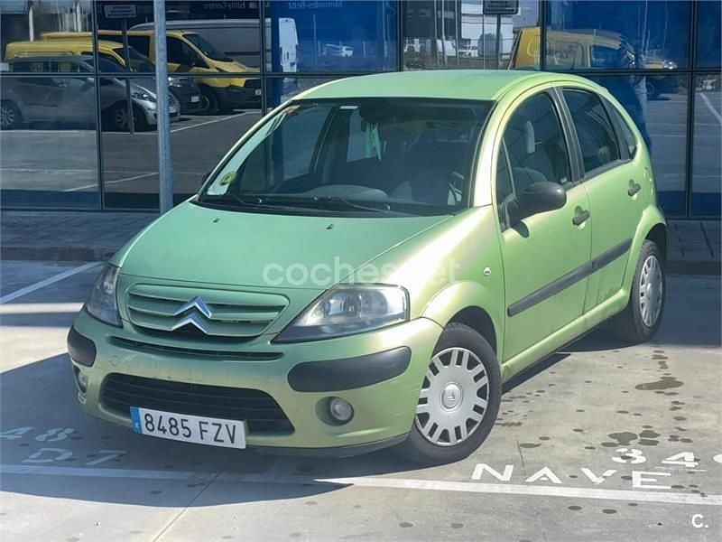 Usado Citroën C3 70 CV (51 kW) 2008 Verde Berlina