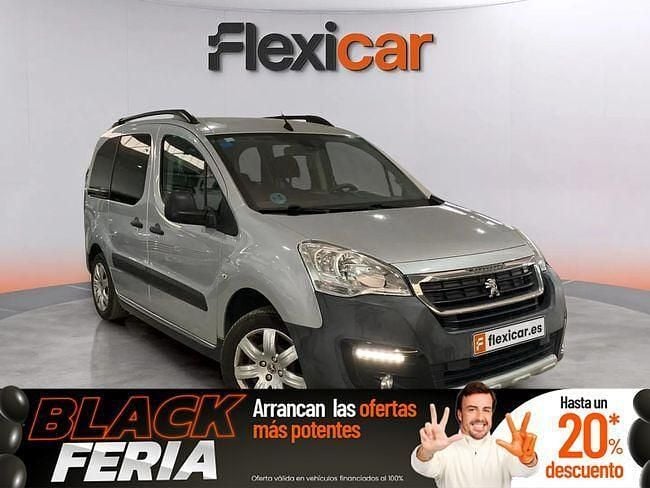 Gris Usado 2017 Peugeot Partner Tepee Outdoor Monovolumen | 11.990 € (Precio justo) - Imagen 1/4