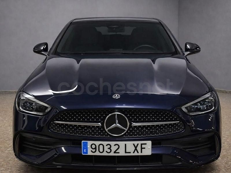 Usado Mercedes C200 204 CV (150 kW) 2022 Azul Berlina