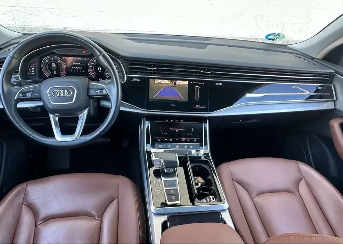 Usado Audi Q8 286 CV (210 kW) 2020 Azul SUV