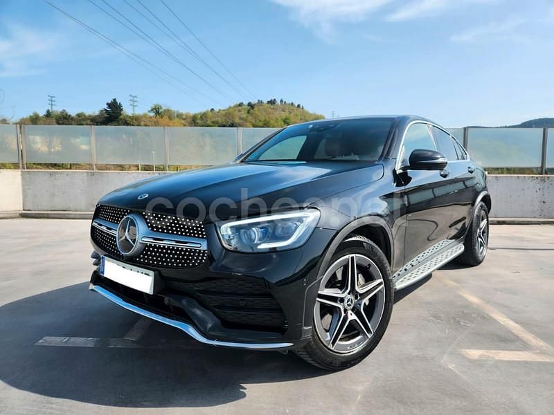 Negro Usado 2021 Mercedes GLC300 Coupe | 46.990 € (Caro) - Imagen 1/4