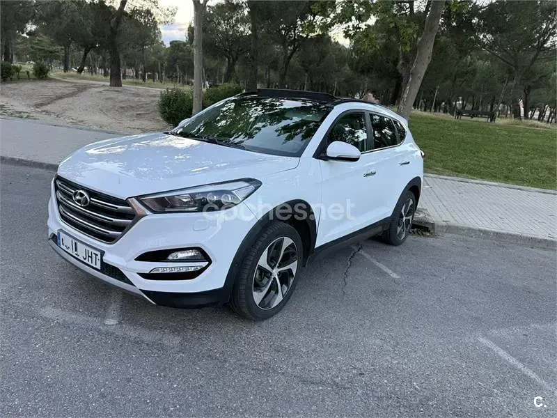 Begagnad Hyundai Tucson Style 184 HK (135 kW) 2015 Vit SUV