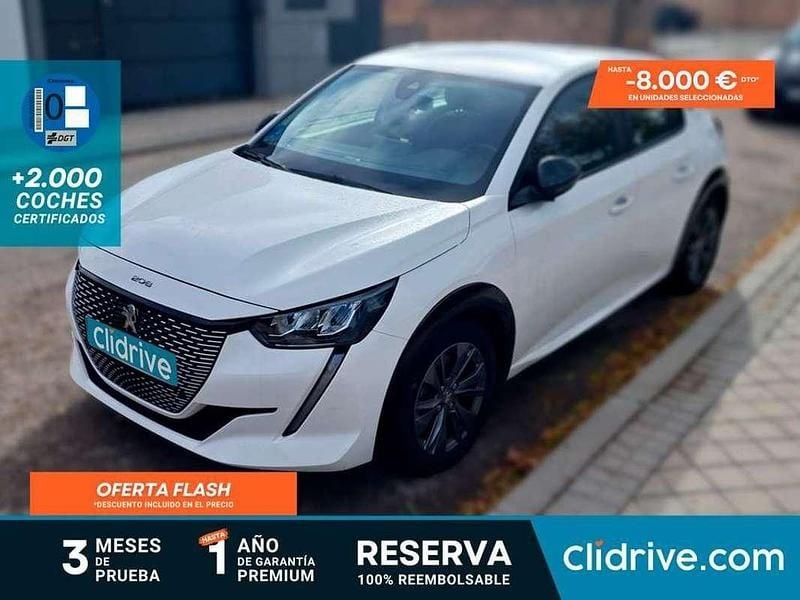 Blanco Usado 2022 Peugeot e-208 Active Utilitario | 13.590 € (Super precio) - Imagen 1/3