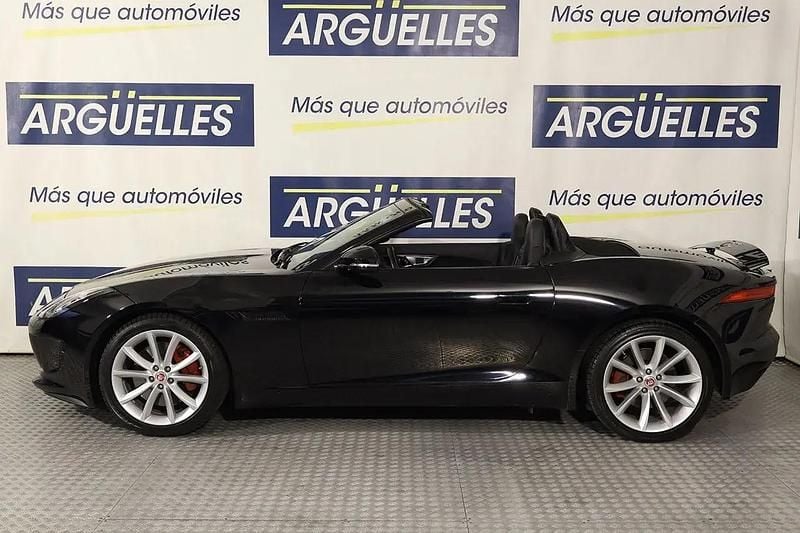 Usado Jaguar F-Type 340 CV (250 kW) 2015 Negro Descapotable