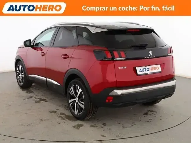 Usado Peugeot 3008 Allure 130 CV (95 kW) 2019 Rojo SUV