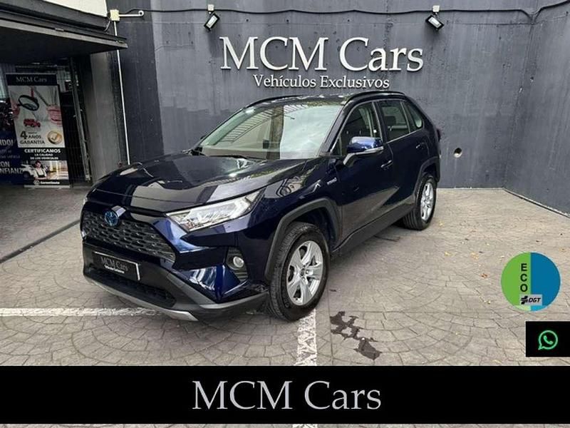 Azul Usado 2021 Toyota RAV4 Hybrid Business Edition SUV | 28.999 € (Precio justo) - Imagen 1/4