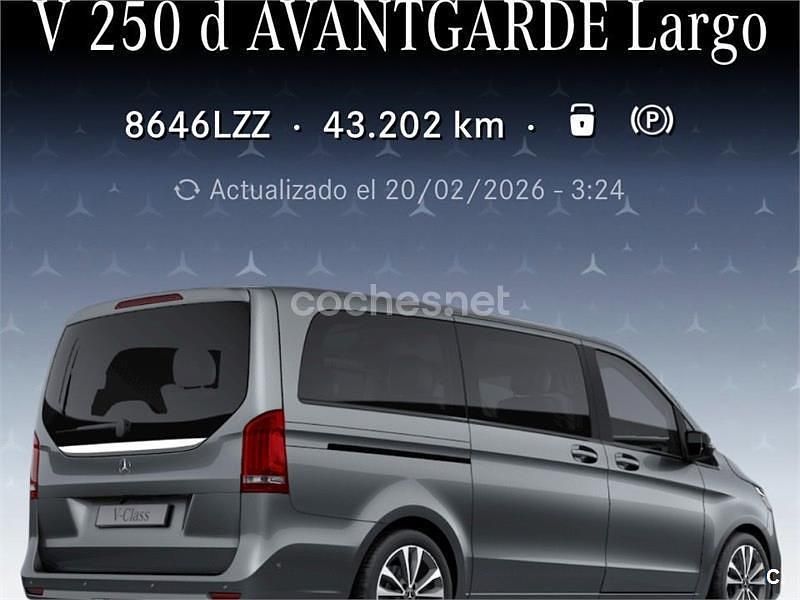 Usado Mercedes V250 Avantgarde 190 CV (139 kW) 2022 Gris / plata Monovolumen