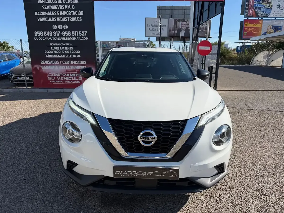 Usado Nissan Juke Acenta 114 CV (83 kW) 2022 Blanco SUV
