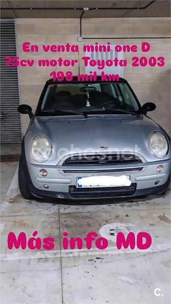 Gris / plata Usado 2003 Mini One D Utilitario | 2000 € (Super precio) - Imagen 1/4