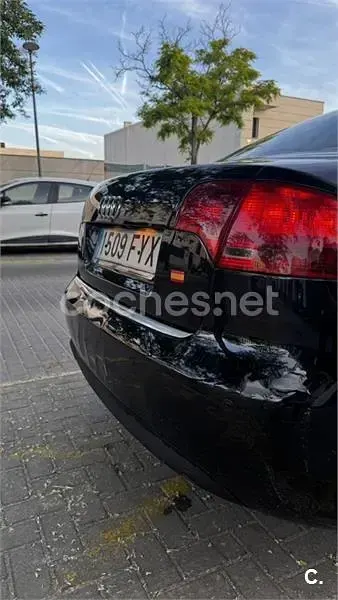 Usado Audi A4 140 CV (102 kW) 2007 Negro Berlina