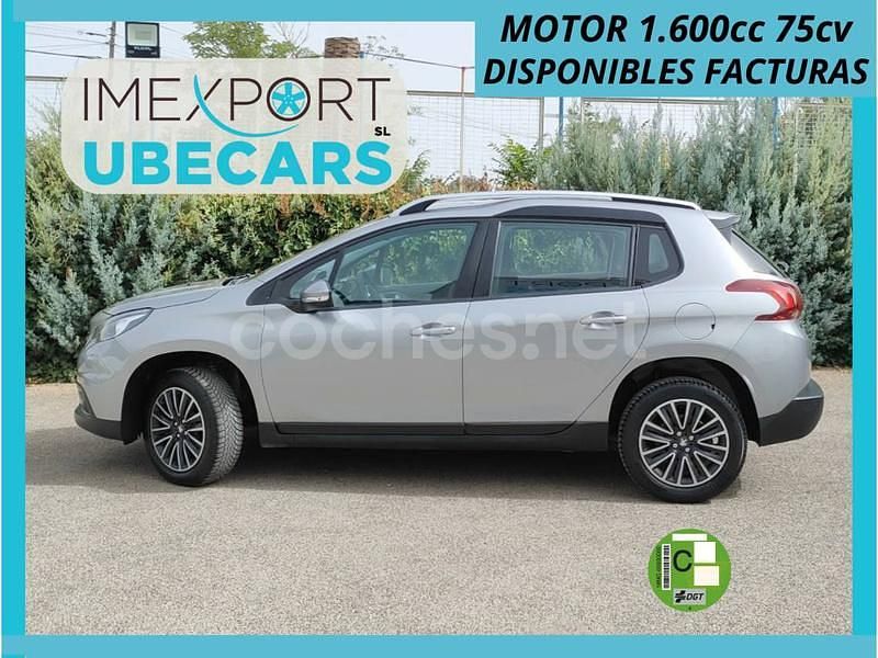 Gris / plata Usado 2018 Peugeot 2008 Active SUV | 7900 € (Buen precio) - Imagen 1/4