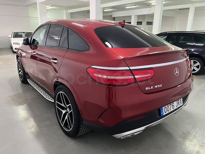 Usado Mercedes GLE450 AMG AMG 367 CV (269 kW) 2016 Granate Coupe