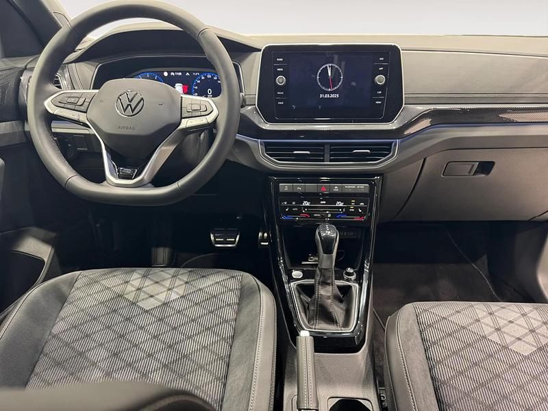 Usado VW T-Cross R-line 150 CV (110 kW) 2025 Negro SUV