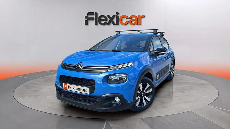 Usado Citroën C3 Feel 82 CV (60 kW) 2020 Azul Utilitario