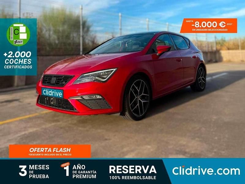 Burdeos Usado 2019 Seat Leon ST FR Familiar | 16.990 € (Precio justo) - Imagen 1/3
