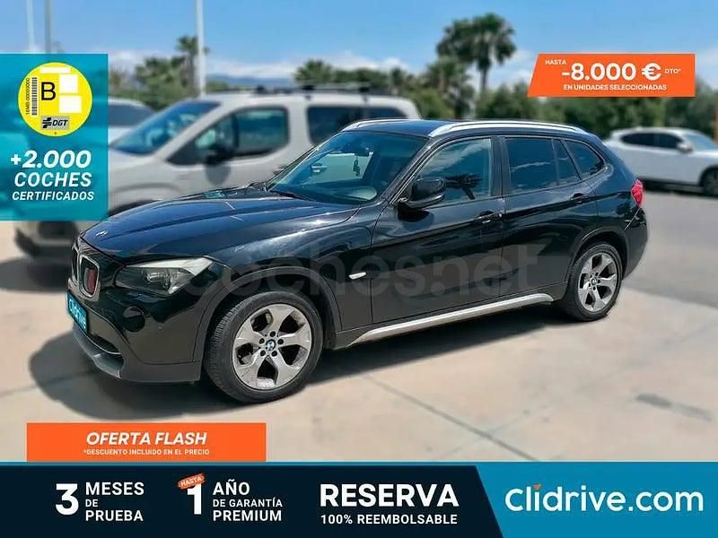 Usado BMW X1 177 CV (130 kW) 2010 Negro SUV