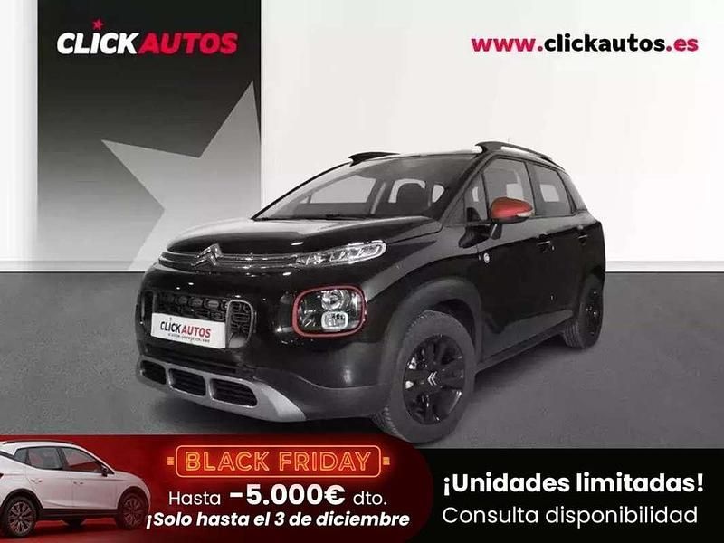 Negro Usado 2021 Citroën C3 Aircross SUV | 10.500 € (Super precio) - Imagen 1/4