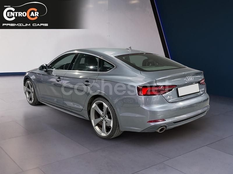 Usado Audi A5 Sportback Ambiente 190 CV (139 kW) 2019 Gris / plata Utilitario