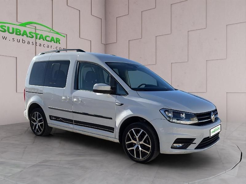 Usado VW Caddy 102 CV (75 kW) 2019 Blanco Monovolumen
