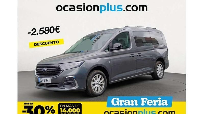 Gris Usado 2023 Ford Tourneo Connect Titanium Monovolumen | 25.810 € (Precio justo) - Imagen 1/4