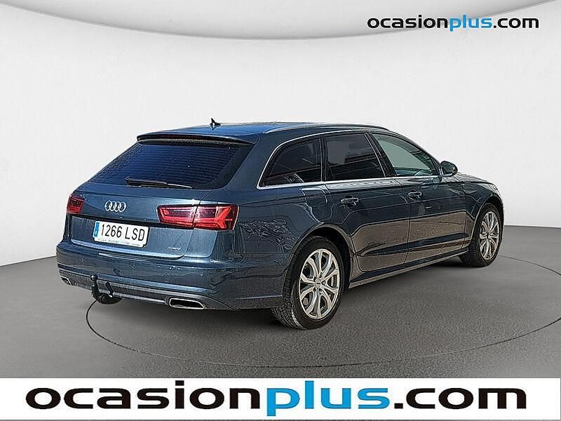 Usado Audi A6 272 CV (200 kW) 2015 Azul Familiar
